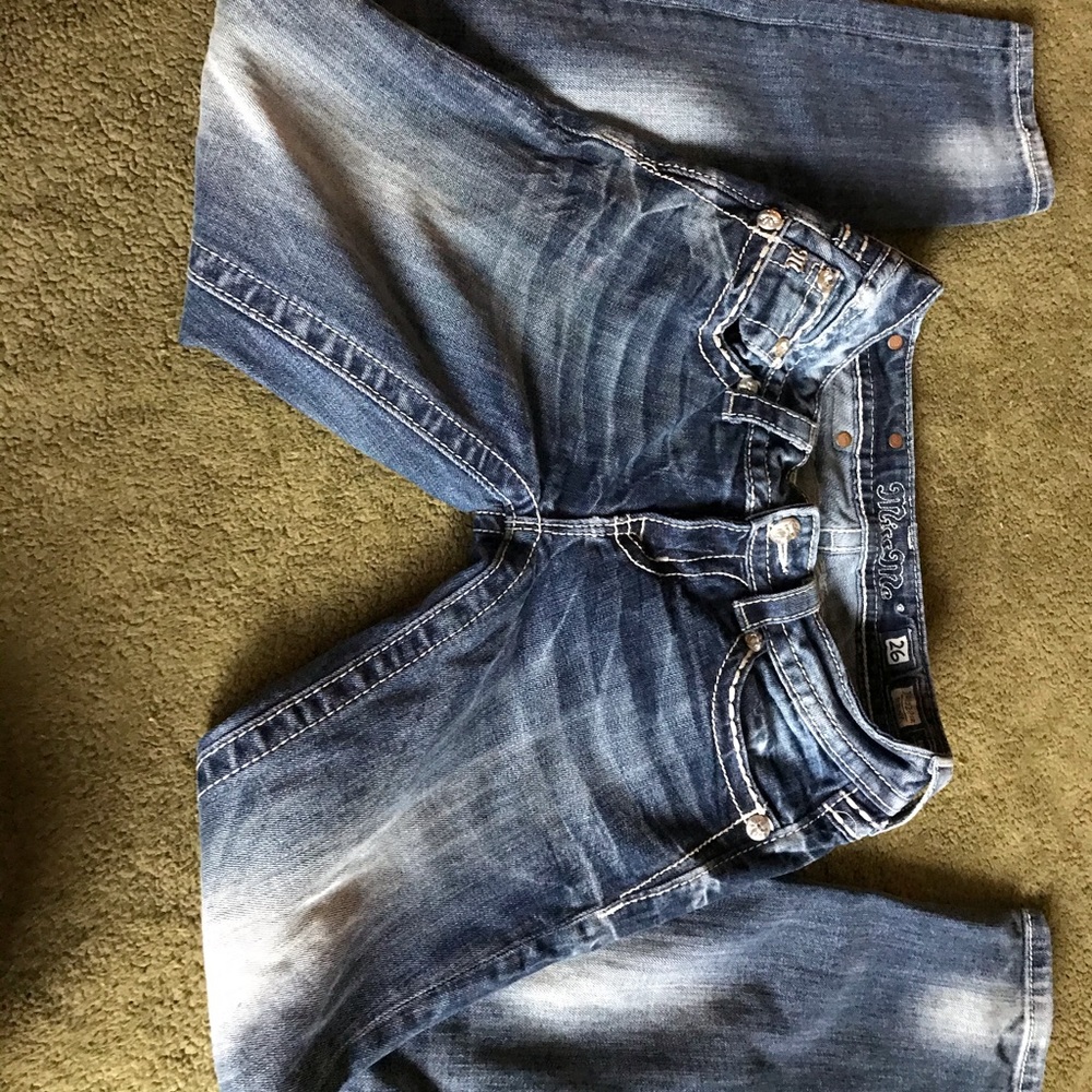 Miss Me fluer de lis style skinny jeans